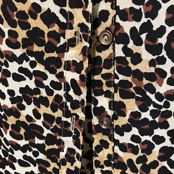Roz & Ali leopard print top - Picture 2 of 7